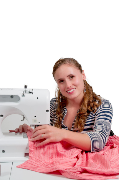 costurera mujer - Foto, imagen