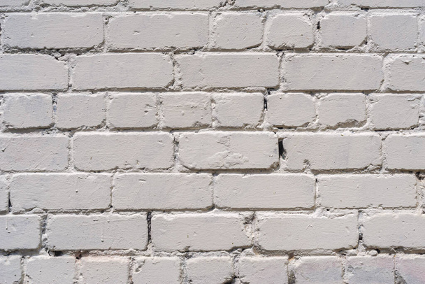 Close up, texture, beige brick wall background - Fotoğraf, Görsel
