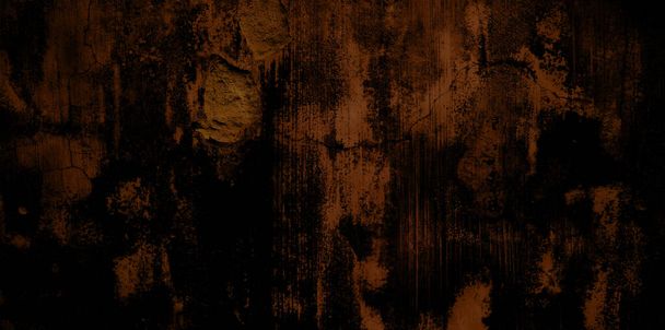 Wall Grunge Cement Wall Beton Abstrakter Hintergrund Textur. Dunkler Horror-Hintergrund. - Foto, Bild