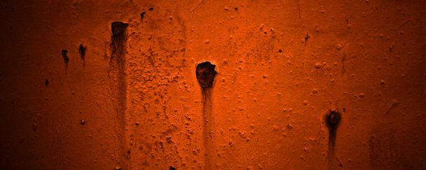 Beängstigend schmutzige Zementmauer - Foto, Bild