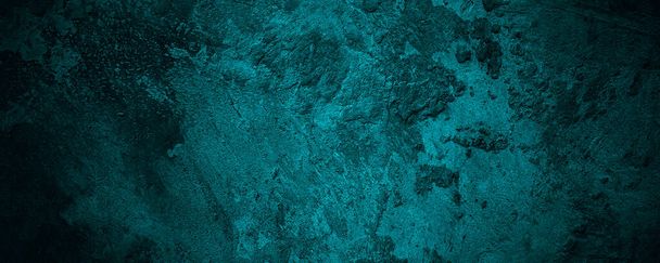 Textura de cemento azul oscuro para el fondo. cemento aterrador - Foto, imagen
