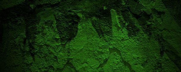 Dark green cement texture for background. scary cement - Photo, Image