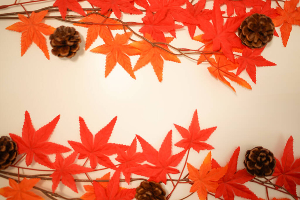 Obrázek podzimního listí (podzimní umělecká poezie). Místo střelby: prefektura Yokohama-city kanagawa - Fotografie, Obrázek