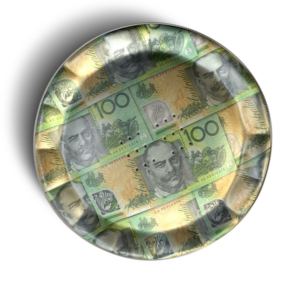 pieniądze kołowy Dolar australijski - Zdjęcie, obraz