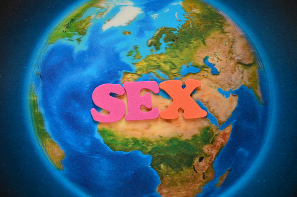 slovo sex - Fotografie, Obrázek