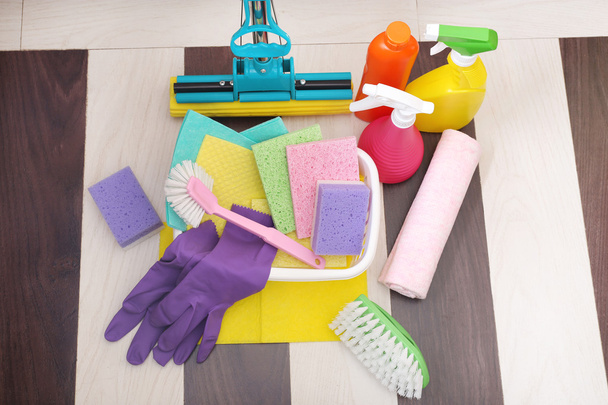 kolekcja czyszczenia produktów i narzędzi  - Zdjęcie, obraz