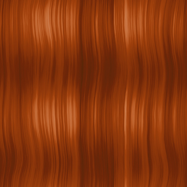 Red Hair Seamless Texture Tile - Photo, Image