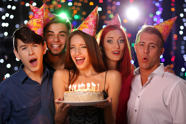 Birthday party in club - Фото, зображення