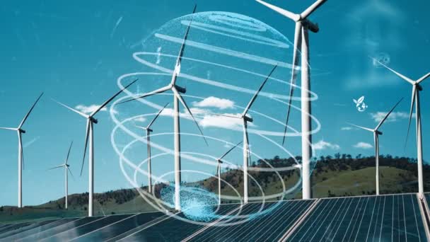 Περιβαλλοντική τεχνολογία διατήρησης και προσέγγιση της παγκόσμιας βιώσιμης ESG - Πλάνα, βίντεο