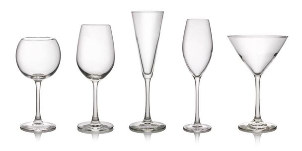 Склянка пиття ізольована на білому тлі
 - Фото, зображення