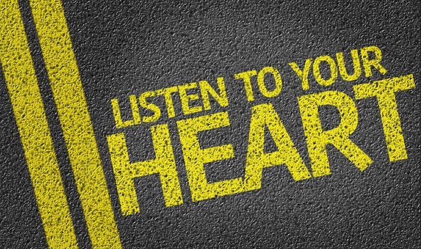 Naslouchej svému srdci, na silnici - Fotografie, Obrázek