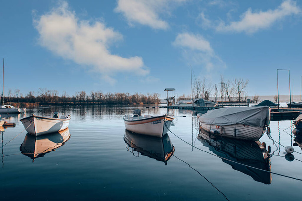 Boote auf dem Lago Maggiore - Foto, Bild