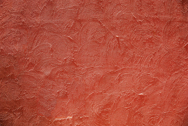 Valokuva taustamateriaaliin otettu edestä terrakotta väri kipsi seinään - Valokuva, kuva