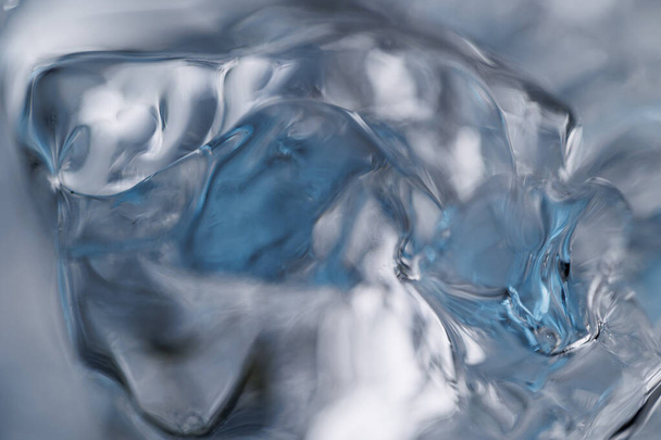 IJs close-up abstract macro water achtergrond - Foto, afbeelding