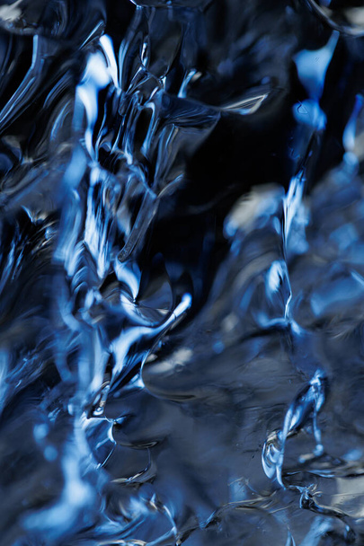 Frío en primer plano detalles futuristas del agua - Foto, Imagen