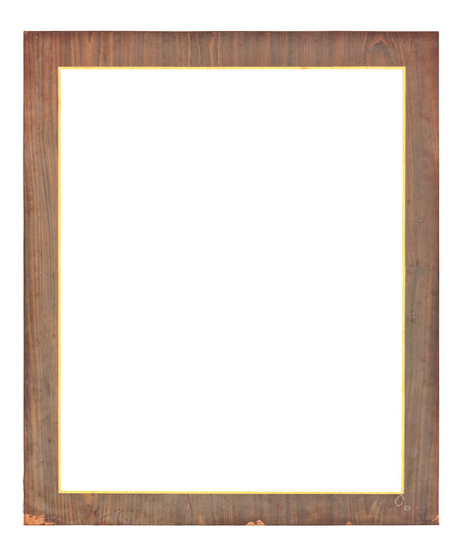 Classic old wood picture frame - Photo, Image
