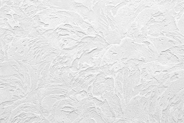 Texture de mur en béton blanc avec finition glaçure. Fond de luxe pour la conception sur un thème de bâtiment, thème de décor. Espace de copie
. - Photo, image