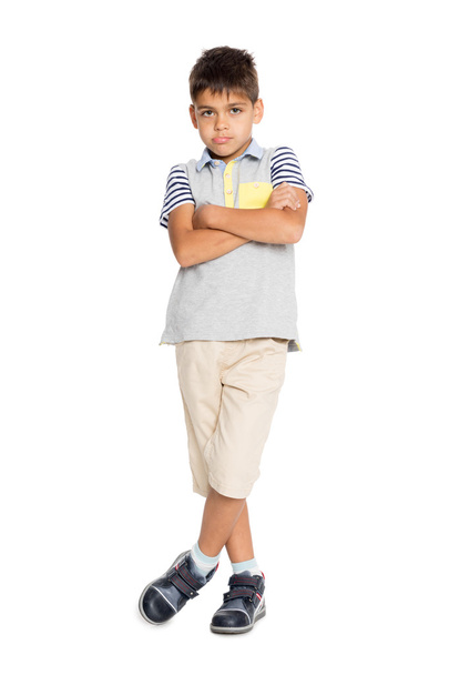 Portrait of a little boy six years  - Φωτογραφία, εικόνα