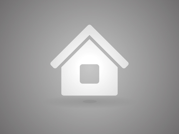 Flat icon of home - Vettoriali, immagini