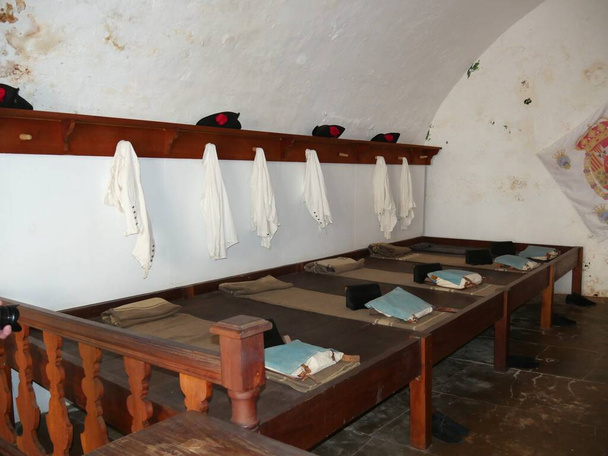 Schlafquartiere in Fort El Morro, Puerto Rico - Foto, Bild