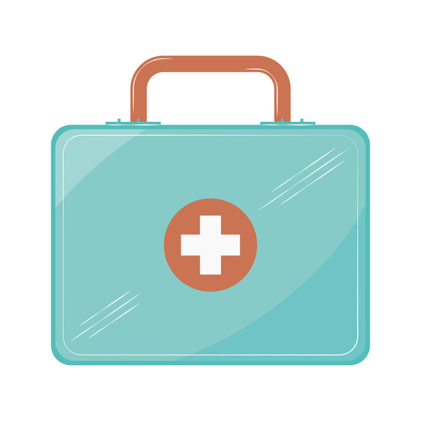 kit médico de salud - Vector, Imagen