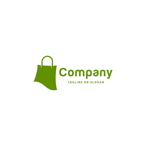 Logo borsa della spesa. Logo negozio online. - Vettoriali, immagini