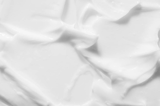 Texture of moisturizing facial professional skincare cream - Foto, Bild