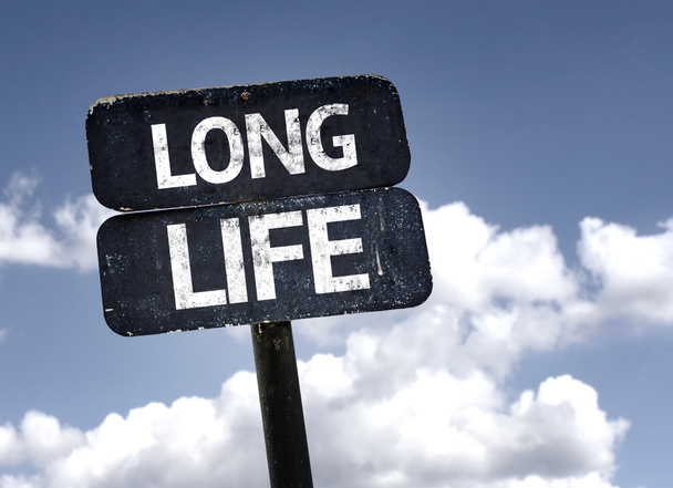 Długie życie znak - Zdjęcie, obraz