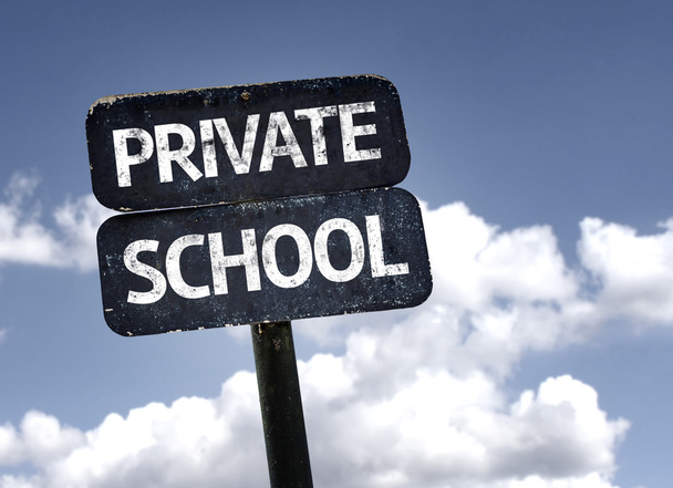 Firma de escuela privada
 - Foto, Imagen