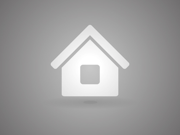 Flat icon of home - Vettoriali, immagini