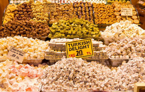 Delicias turcas de Spice Bazaar, Estambul
 - Foto, Imagen