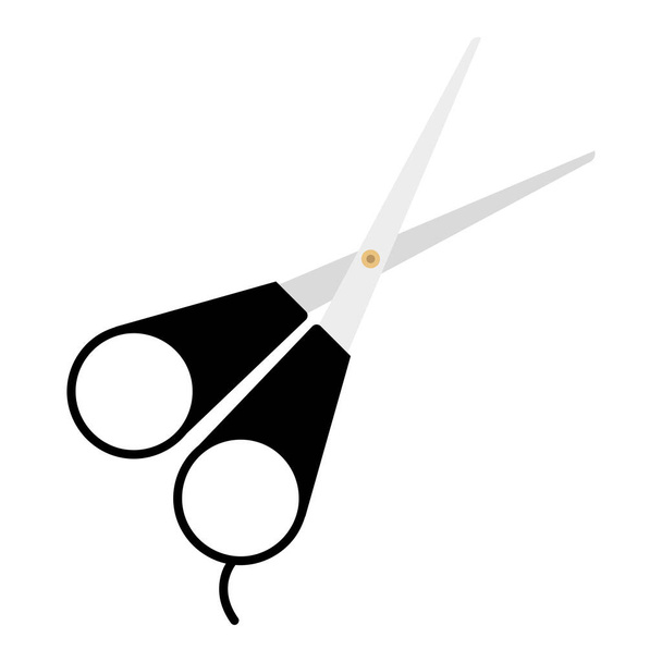 hair scissors tool - Vector, Image