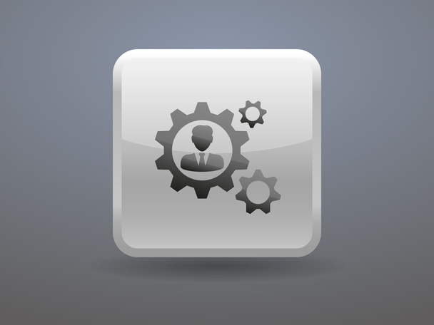 Team work icon - Vector, Image