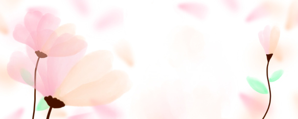 ピンクの背景の花ピンクの花 - 写真・画像