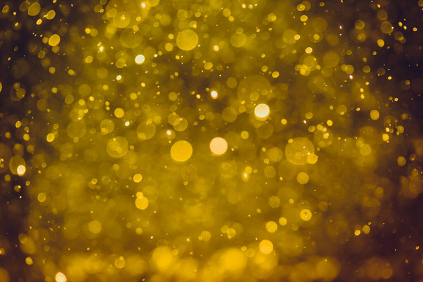 Luces abstractas de lujo fondo bokeh oro - Foto, imagen