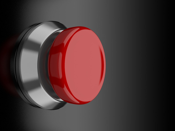 czerwony przycisk - Zdjęcie, obraz