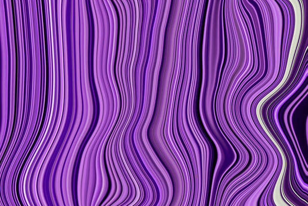 Жидкое искусство. Мраморные чернила красочные. Фиолетовый мраморный узор текстуры абстрактного фона. можно использовать для фона или обоев, Поток чернил - Фото, изображение