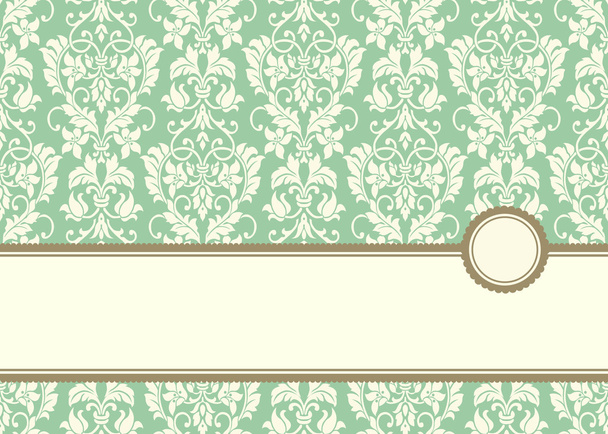Vector Pastel Banner Frame and Background - Διάνυσμα, εικόνα