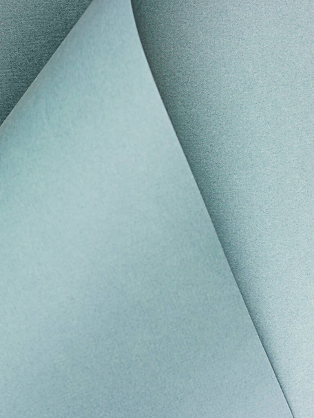 abstract gray blue paper background - Photo, image