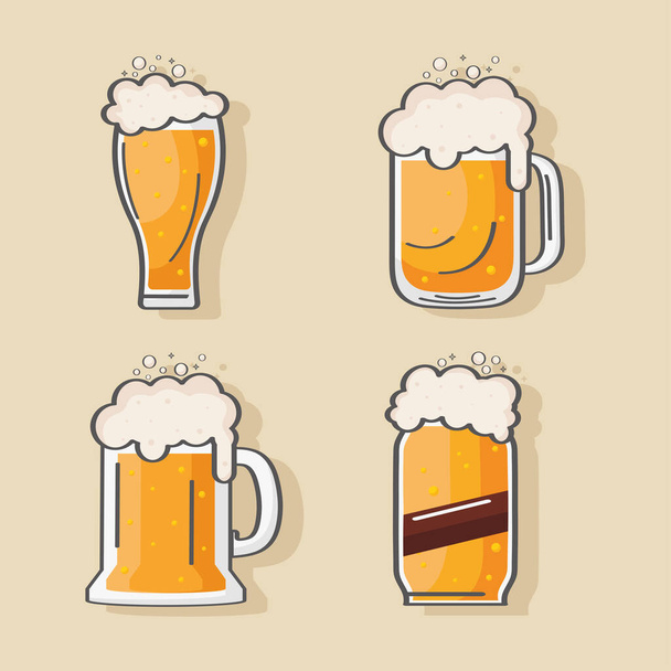 icone con bevande
 - Vettoriali, immagini
