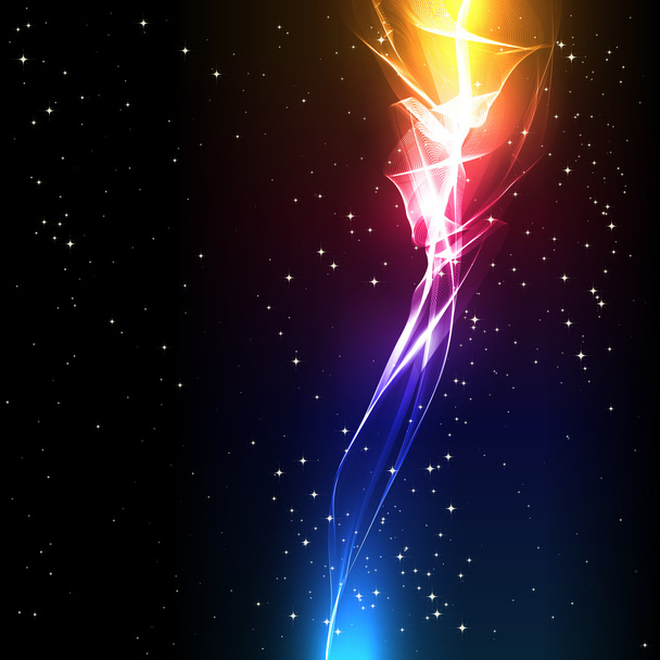 Vector abstract background with a light flower. - Vector, Image