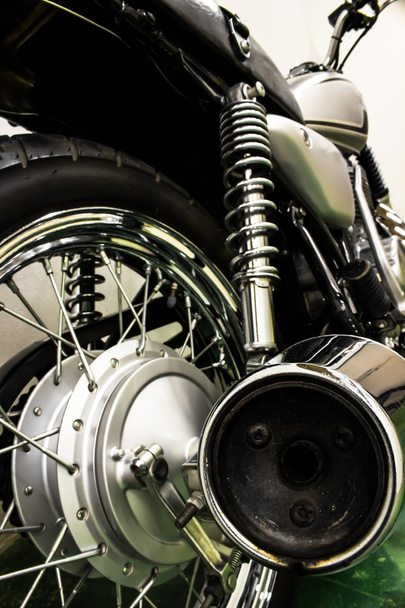 vintage Motorcycle - Фото, изображение