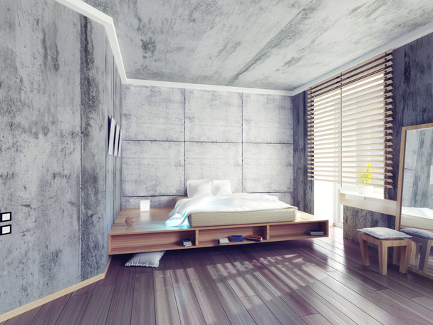 modern  bedroom - Photo, Image