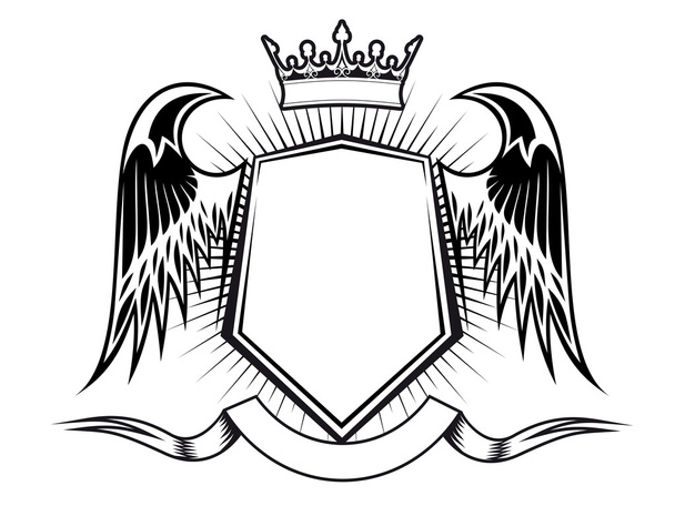 Heraldry design - Vector, Image