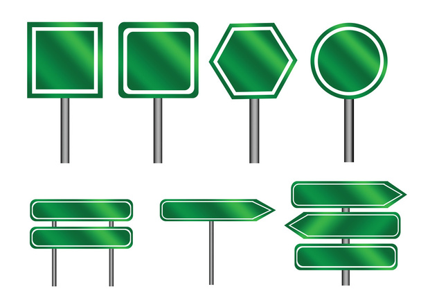 direction signs - Vector, Image