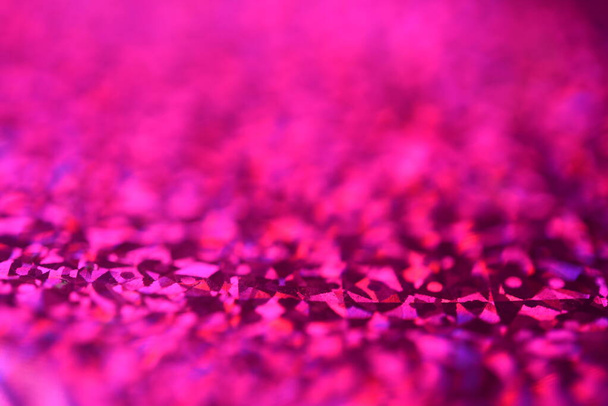 Abstract pink crystal bokeh background - Foto, Imagem