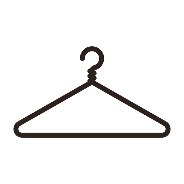 Kleiderbügel-Symbol  - Vektor, Bild