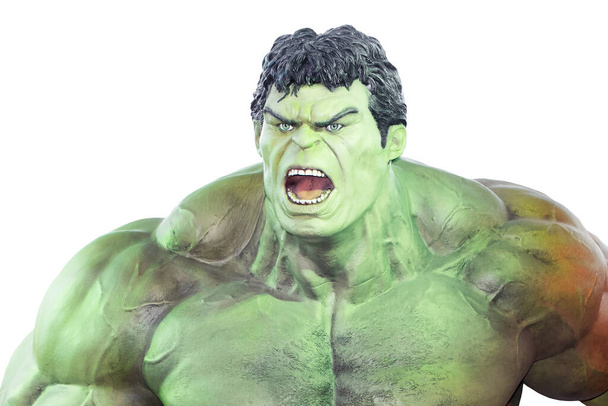 Hulk Super bohater, Bruce Banner nerwowy zielony człowiek - Zdjęcie, obraz