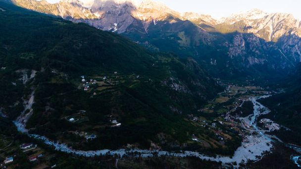 national park in the Theth Valley, in Albania. - 写真・画像
