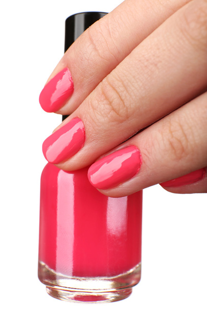 Nail polish in hand - Fotó, kép
